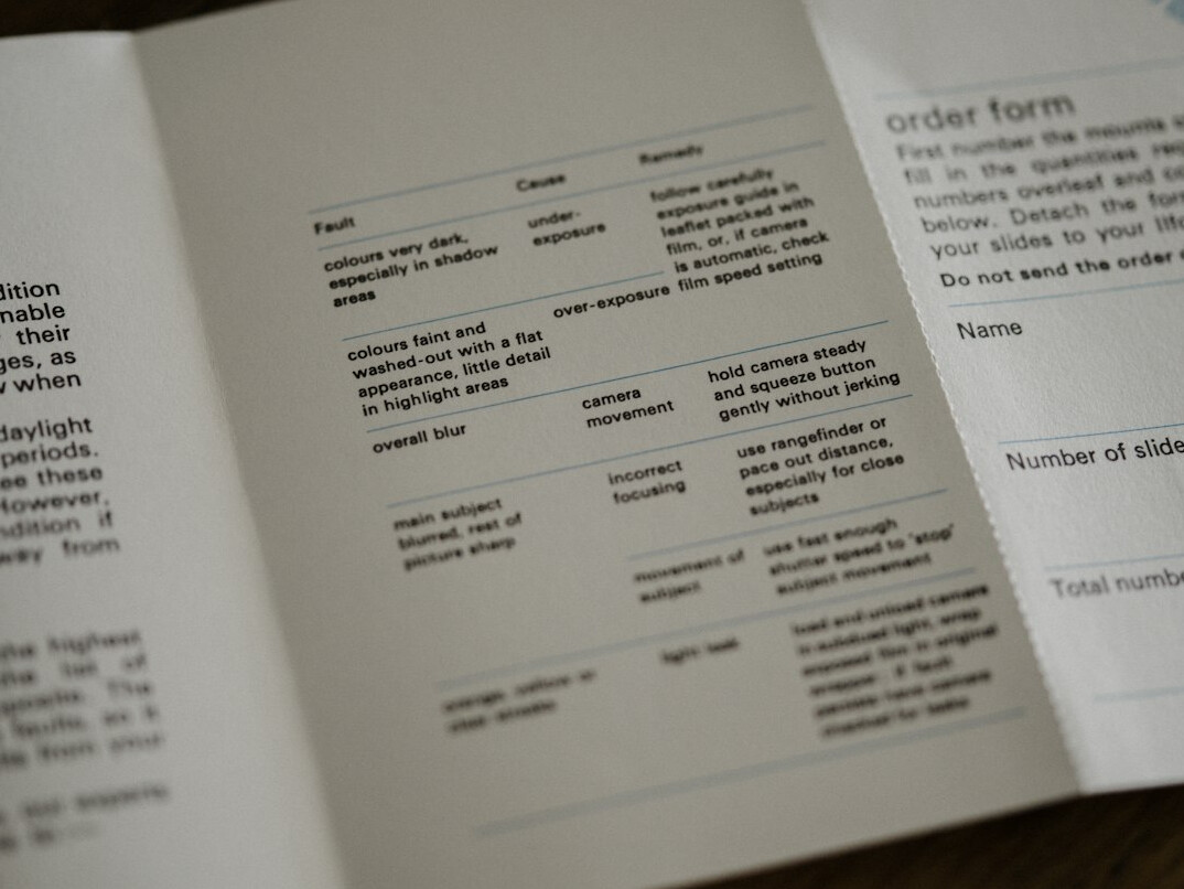 Printed investigative report with charts and graphs