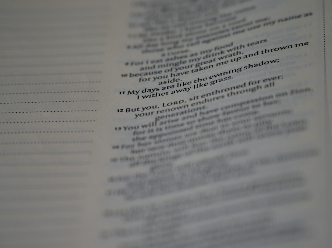 Journalist writing notes in a reporter notebook