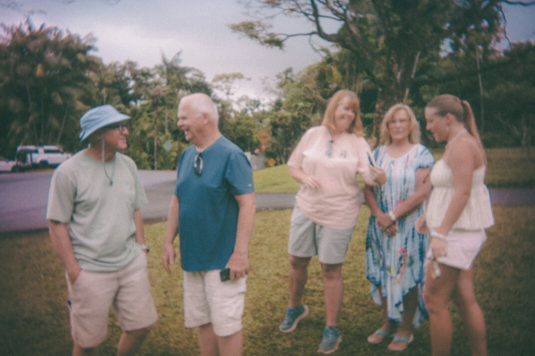 family reunion moment